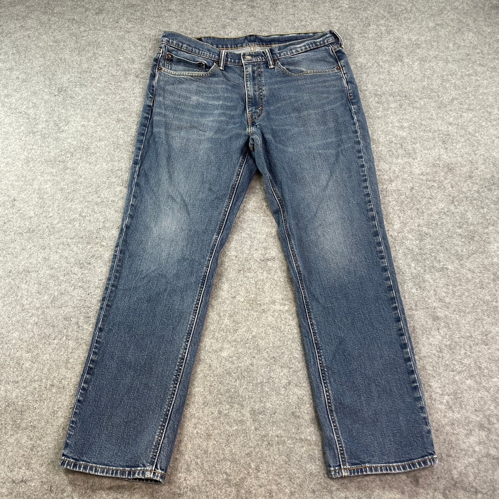 Levi's Mens 541 Athletic Taper Jeans 34x32 Blue Medium Wash Stretch Denim